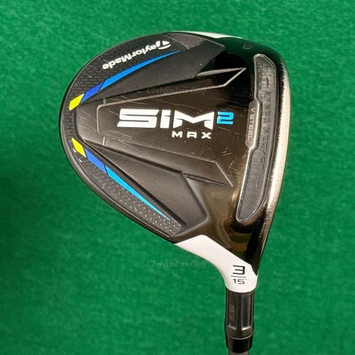 TaylorMade SIM2 Max 15 Fairway 3 Wood HZRDUS Smoke iM10 5.5 60g Regular
