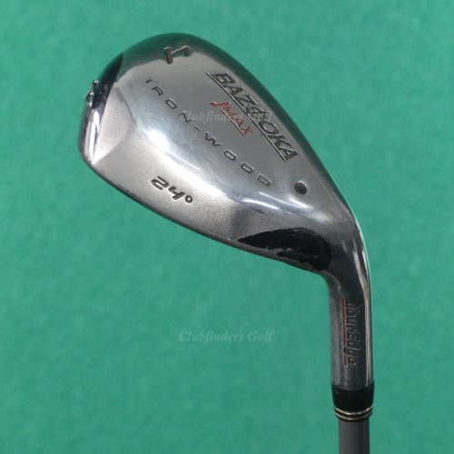 Tour Edge Bazooka JMAX Ironwood Single 4 Iron Reactive Flex 74g Graphite Regular