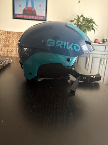 Unisex Large Briko Slalom Helmet (Used) FIS Legal