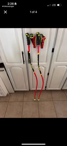 52in (130cm) Leki Racing Ski Poles (New)