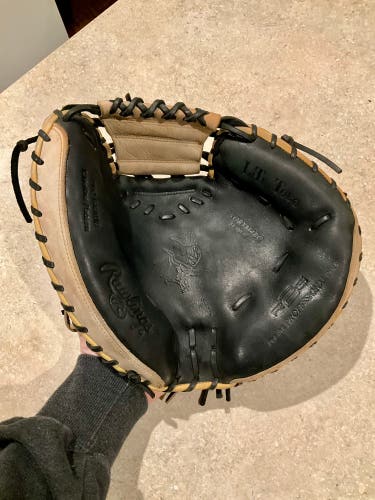 Rawlings Heart of the hide RH Catcher's Glove 34" (Used)