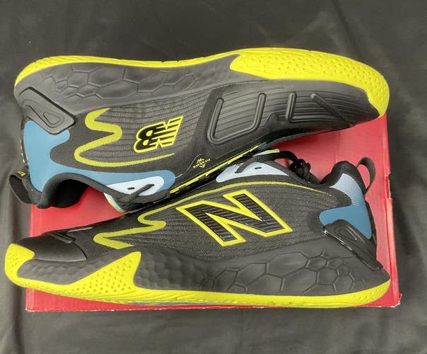 New Balance CT-Rally Black And Yellow Court Shoe Mens Size 11.5