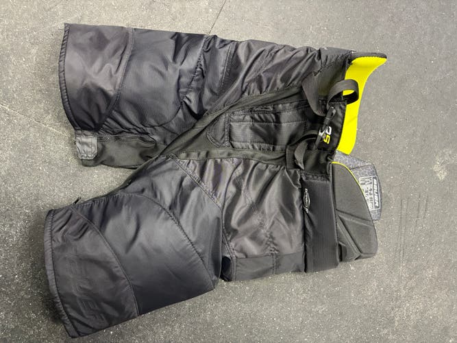 Pro Stock  Large Bauer 2s Pro Black Pants