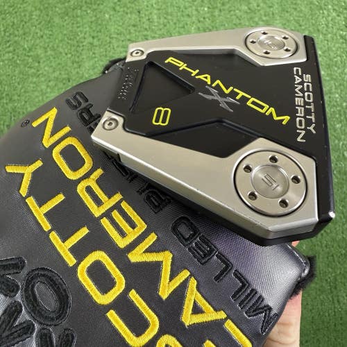 Scotty Cameron Phantom X 8 2019 Mallet Putter Right Handed 34