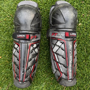 Intermediate CCM JetSpeed FT370 12" Shin Pads (Used)