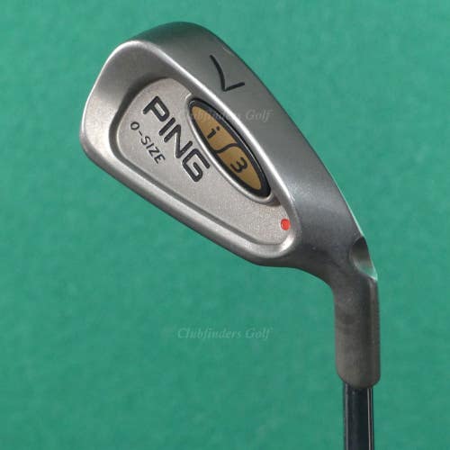 Ping i3 O-Size Red Dot Single 7 Iron CS Lite Steel Stiff *READ*