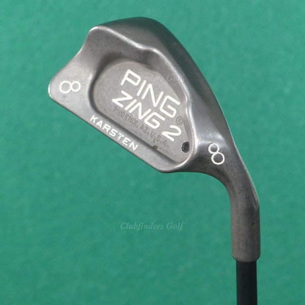 Ping Zing 2 Black Dot Single 8 Iron Aldila Karsten 101 Graphite Regular