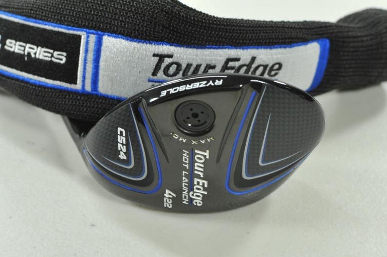 Tour Edge Hot Launch C524 4-22* Hybrid Stiff Flex RH Ascent 60g Graphite #207993
