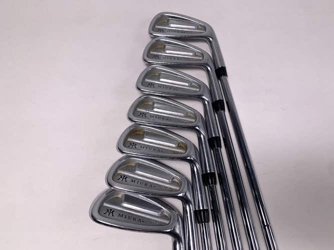 Miura CB-501 Iron Set 4-PW KBS Tour 90 Stiff Steel Mens RH Midsize Grips