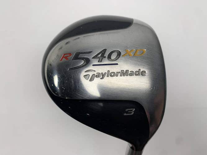 TaylorMade R540 XD 3 Fairway Wood 15* MAS2 55g Stiff Graphite Mens RH