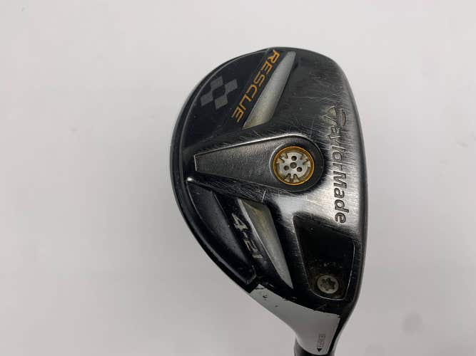 TaylorMade Rescue 11 4 Hybrid 21* Aldila RIP 65g Regular Graphite Mens RH