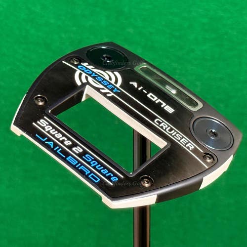 TOUR ISSUE Odyssey Cruiser Square 2 Square Jailbird 36" Putter w/SuperStroke &HC