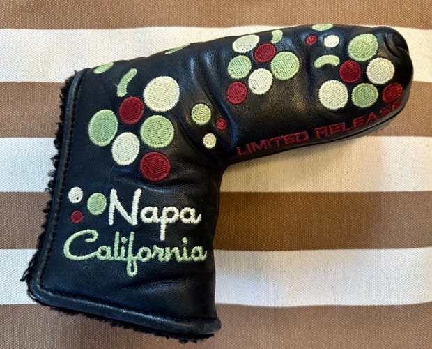 Scotty Cameron Titleist Limited Edition Napa California  Putter Head Cover RARE
