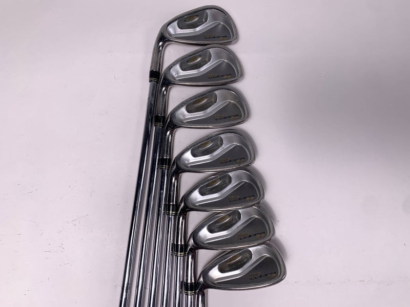 Cobra SS Oversize Iron Set 3-PW Precision Microtaper Stiff Steel Mens LH- No 6
