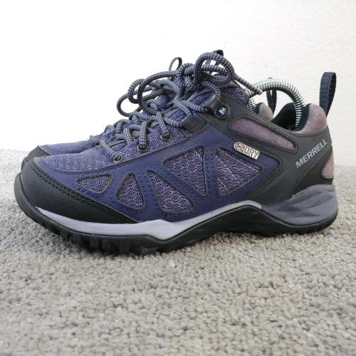 Merrell Siren Sport Q2 Womens Size 5 Hiking Shoes Waterproof Purple Low Top