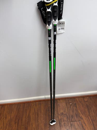 48in (120cm) Leki All Mountain LEKI BOLD LITE S Ski Poles (New)