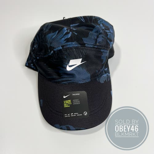 Nike Tailwind NSW Running Hat Digital Floral Blue