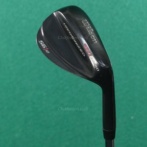 Wilson Harmonized Sole Grind Black 56-12 56 SW Sand Wedge Factory Steel Wedge