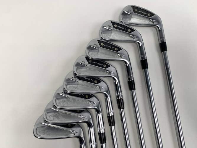 Callaway Apex CB 24 Iron Set 4-PW+AW Project X LS 6.5 Extra Stiff Steel Mens RH