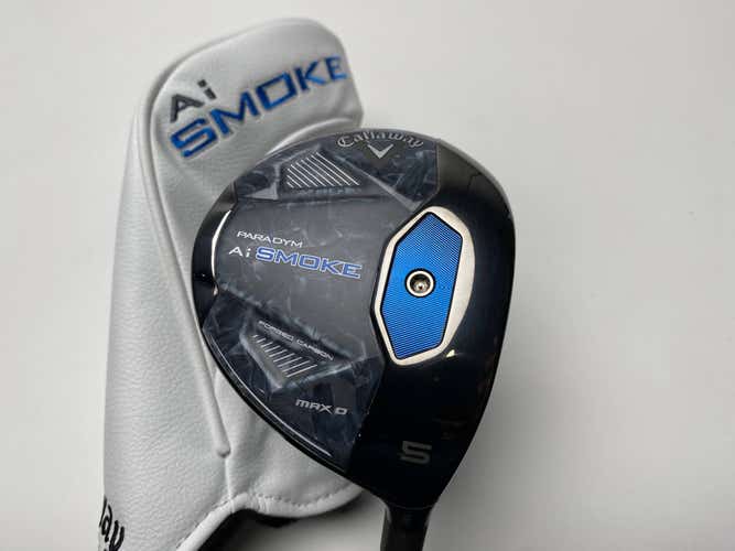 Callaway Paradym Ai Smoke Max D 5 Fairway Wood 18* Fifty 5.0 50g Senior RH HC