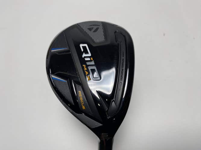 TaylorMade Qi10 MAX 5 Hybrid 27* Fujikura Speeder NX 50g Senior Graphite Mens RH