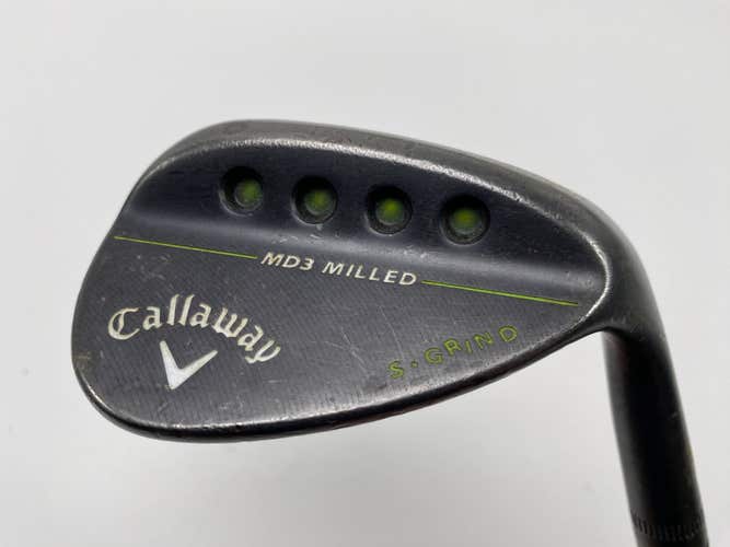 Callaway MD3 Milled Black S-Grind Sand Wedge SW 56* 10 S DG RH