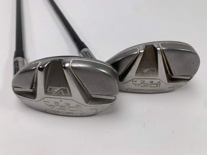 Adams Idea Tech V3 5 & 6 Hybrid Set 25* 28* Grafalloy Idea Womens 50g Ladies RH
