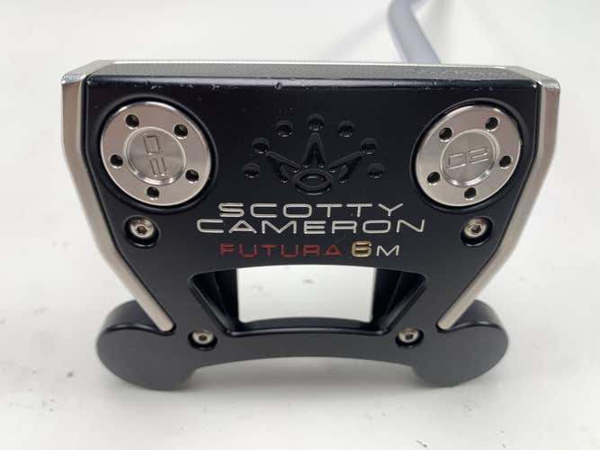 Scotty Cameron Futura 6M Putter 33" SuperStroke Pistol GT Tour Mens RH