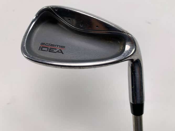 Adams Idea Pitching Wedge True Temper Black Gold Regular Steel Mens RH