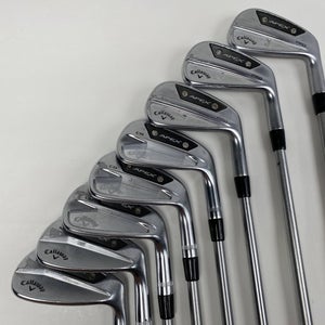 Callaway Apex CB 24/Apex Pro 24 Combo Iron Set 4-PW+GW C-Taper Lite XStiff RH