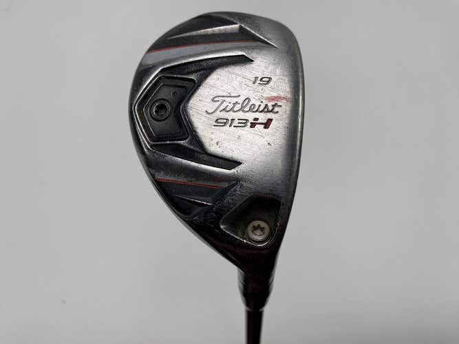 Titleist 913 H 3 Hybrid 19* Diamana D+102 HY 102g Stiff RH Midsize Grip