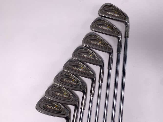 Tommy Armour 855 S Silver Scot Iron Set 3-PW Stiff Steel Mens RH