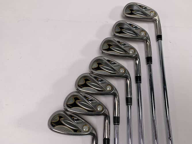 TaylorMade R7 Draw Iron Set 5-PW+SW Dynamic Gold Sensicore Regular Steel Mens RH