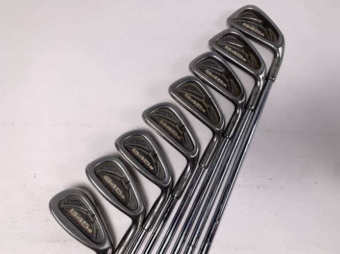 Tommy Armour 845 FS Silver Scot Iron Set 3-PW Dynamic Gold Lite Stiff Steel RH