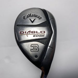 Callaway Diablo Edge Tour 3 Hybrid 21* 75g Stiff Graphite Mens RH