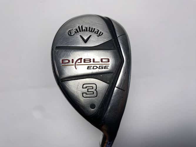 Callaway Diablo Edge Tour 3 Hybrid 21* 75g Stiff Graphite Mens RH