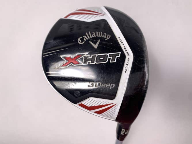 Callaway X Hot 3 Deep Pro 3 Fairway Wood 14.5* Project X PXv 6.0 Stiff RH