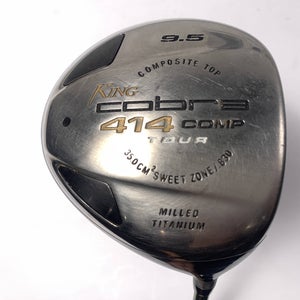 Cobra 414 Composite Driver 9.5* Aldila NV 75s 75g Stiff Graphite Mens RH