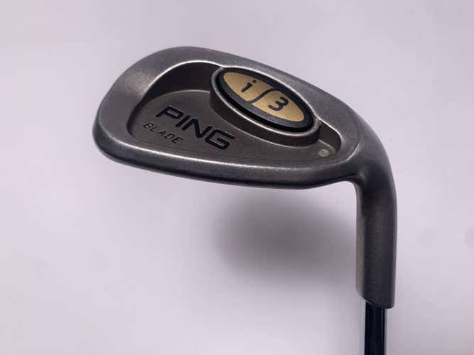Ping i3 Blade Sand Wedge SW White Dot 3* Up Cushin JZ Stiff Steel Mens RH +1''