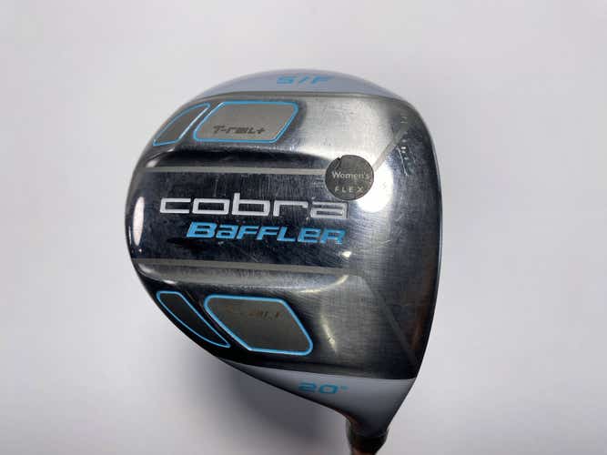 Cobra T-Rail + Womens 5 Fairway Wood 20* Tour AD G 55g Ladies Graphite Womens RH