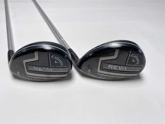 Callaway REVA Womens 5 & 6 Hybrid Set 25* 28* Reva Ladies RH