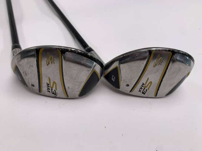 Cobra S3 Max 3 & 4 Hybrid Set 19* 22* UST Mamiya iHS 65g Regular Mens RH