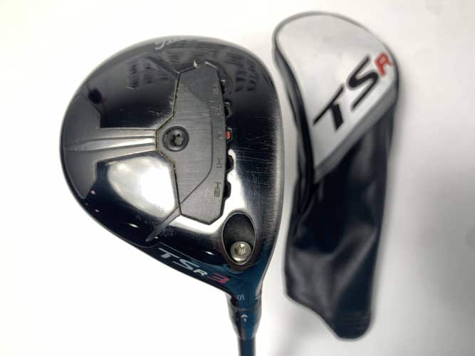 Titleist TSR3 3 Fairway Wood 15* Tensei K Black XlinkTech 75g Extra Stiff RH HC