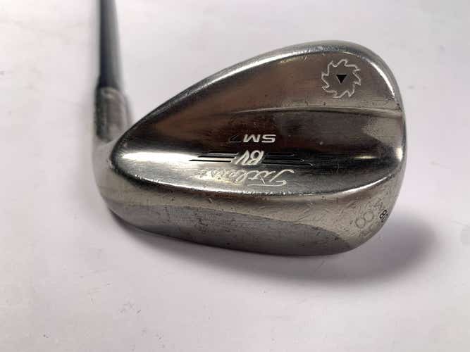Titleist Vokey SM7 Tour Chrome Lob Wedge LW 58* 8 M-Grind Accra 50i Mens RH