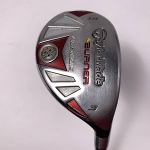 TaylorMade Burner Rescue 3 Hybrid 19* REAX SuperFast 65g Stiff Mens RH