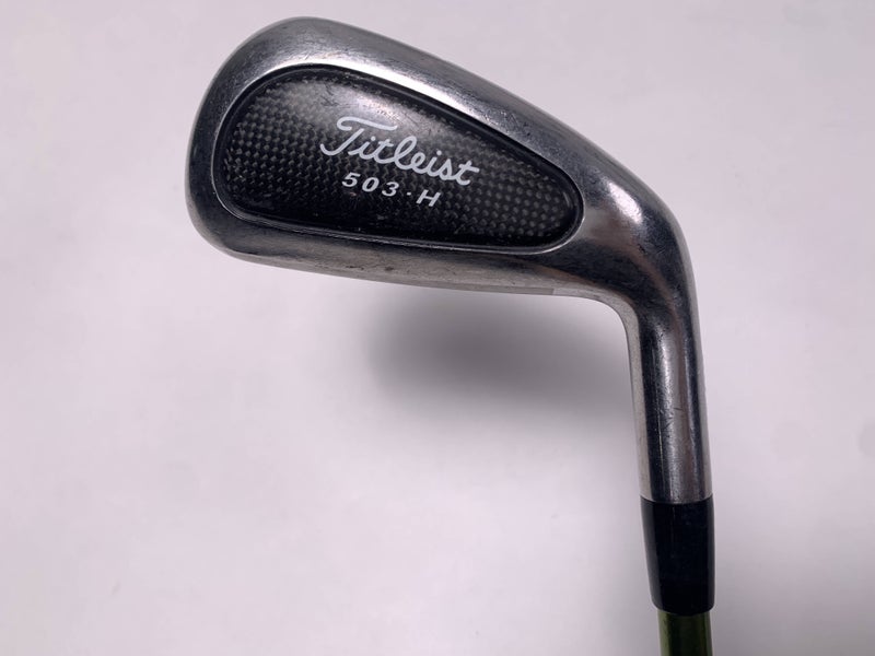 Titleist 503 H Hybrid 19* Aldila NV Green Hybrid 85g Stiff Mens RH Midsize Grip