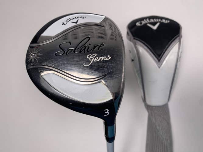 Callaway Solaire Gems 3 Fairway Wood 15* 55g Ladies RH HC