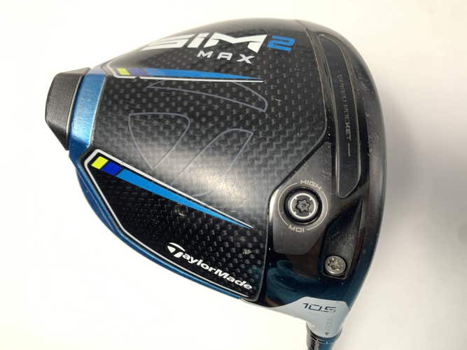 TaylorMade SIM2 MAX Driver 10.5* HZRDUS RDX Smoke Red 5.5 60g Regular RH
