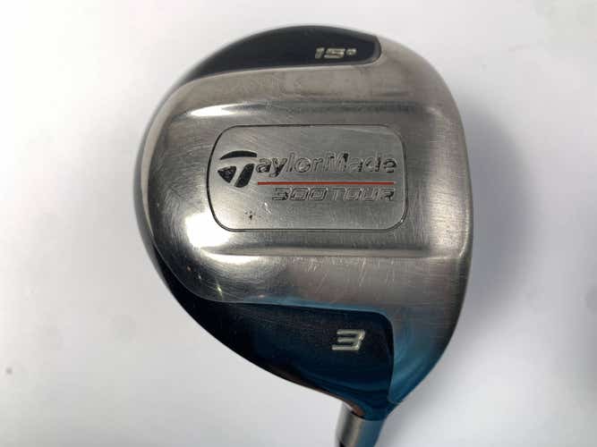 TaylorMade 300 Tour 3 Fairway Wood 15* Tour 90g Stiff Graphite Mens RH