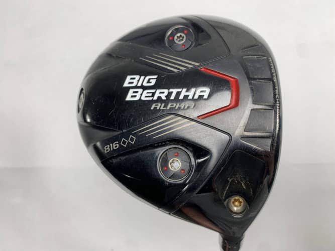 Callaway Big Bertha Alpha 816 DBD Driver 9* Project X EvenFlow 5.5 Regular RH